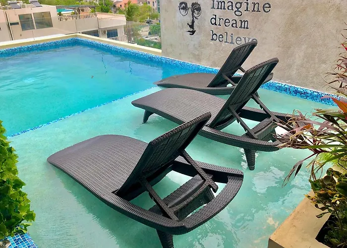 Apartment Vintage And Modern Con Alberca En Rooftop Believe Playa del Carmen